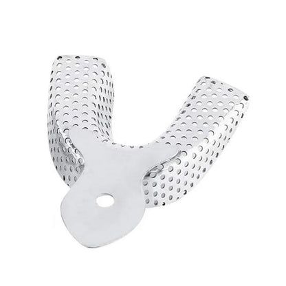 JENIN Plus Dentulous Lower L1 Perforated Rim Lock Impression Trays