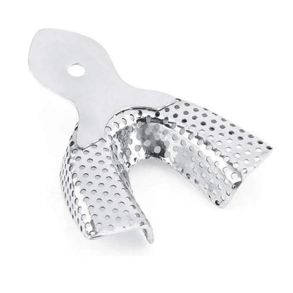 JENIN Plus Dentulous Lower L4 Perforated Rim Lock Impression Trays