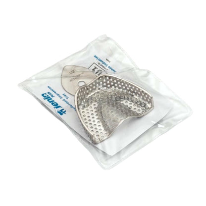 JENIN Plus Dentulous Upper U1 Perforated Rim Lock Impression Trays