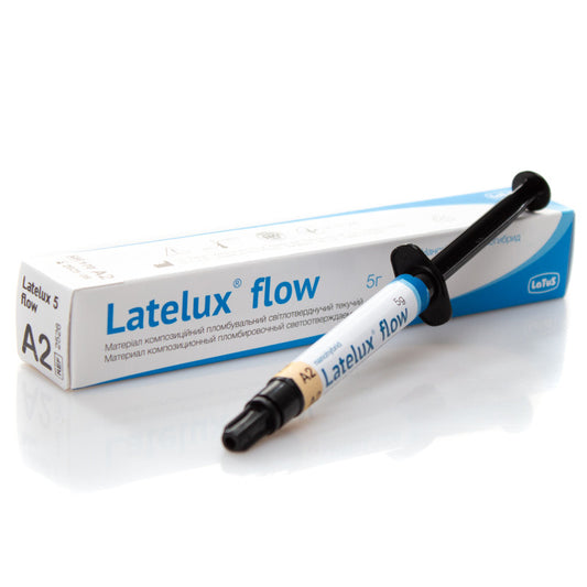 LATUS Latelux Flow 2G Syringe Paste | Nanohybrid Flowable Light Cure Restorative Composite