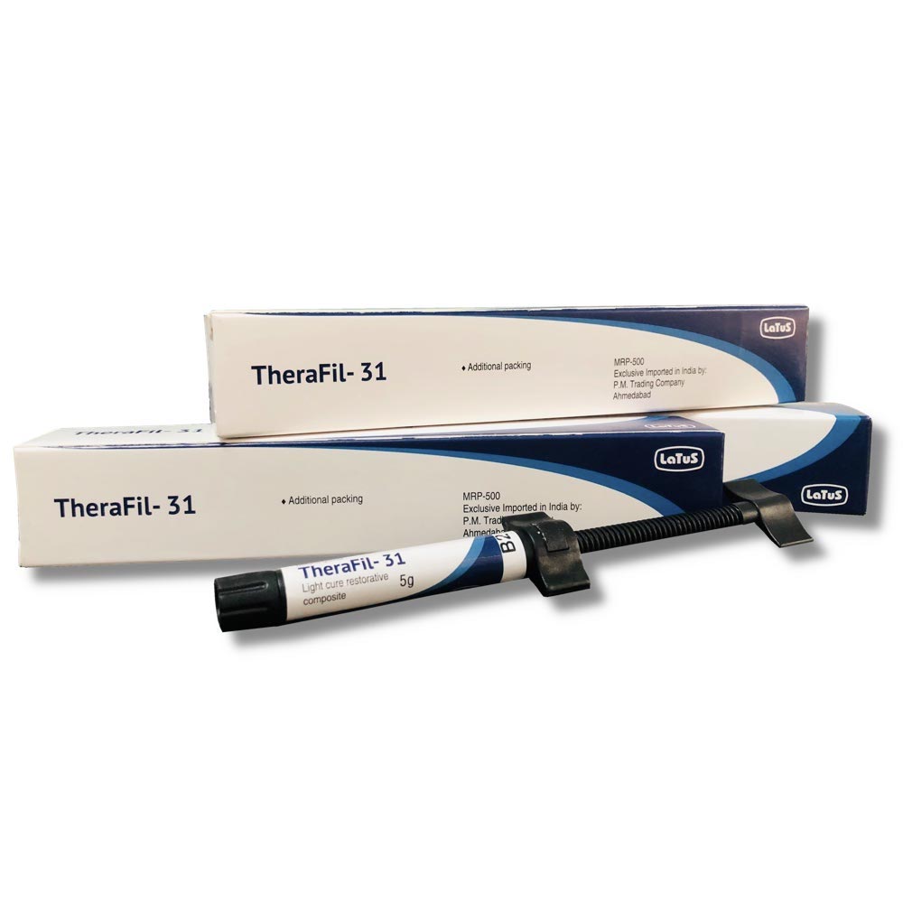 LATUS Therafil-31 Syringe 5G Paste | Light Cure Restorative Composite | Composite Paste