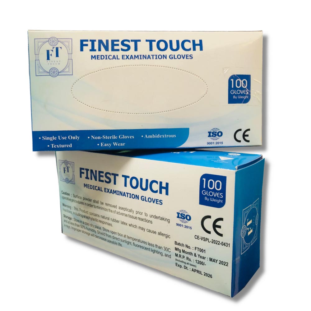 Latex Medical Examination Gloves | 100 PCS By Weight