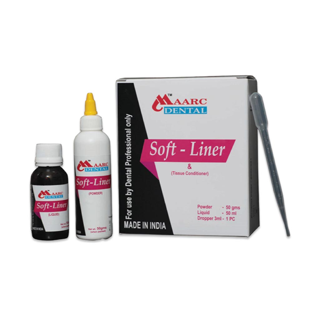 MAARC Soft Liner | Denture Relining Material | Acrylic Temporary Relining Material