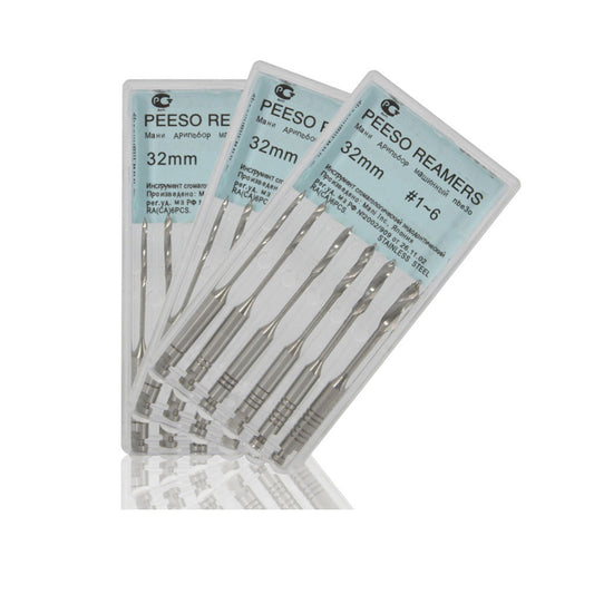 MANI Peeso Reamers 32MM | Reamers Ideal for Widening and Paralleling Root Canals for Post Core Preparations