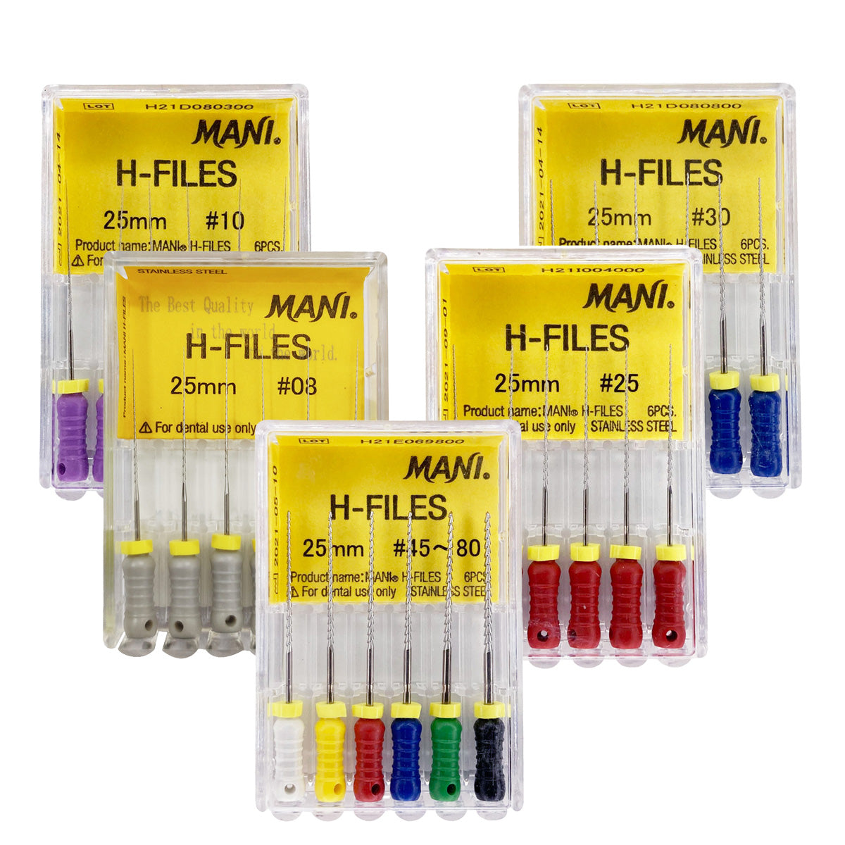 MANI H-Files 25MM