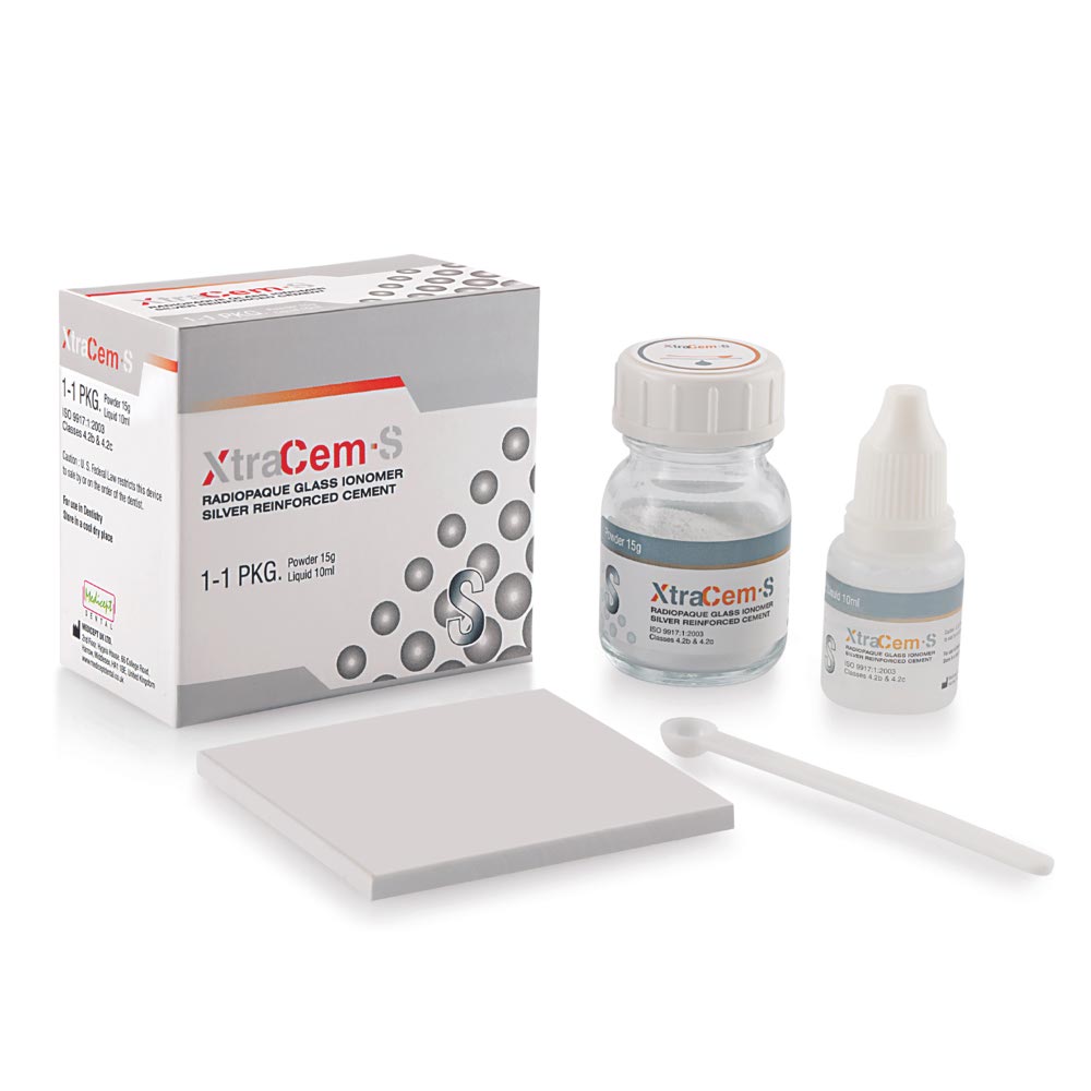 MEDICEPT Xtracem-S | Glass Ionomer Silver Reinforced Cement