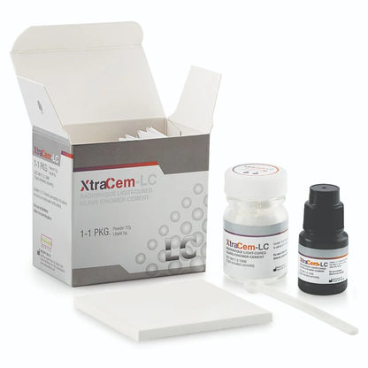 MEDICEPT Xtracem - LC - A2 Shade Light Cure Glass Ionomer Cement