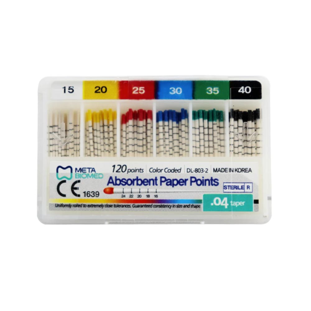 META 4% Absorbent Paper Points