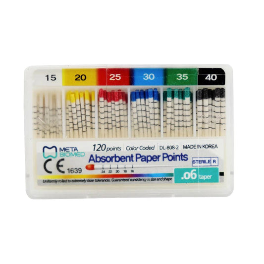 META 6% Absorbent Paper Points