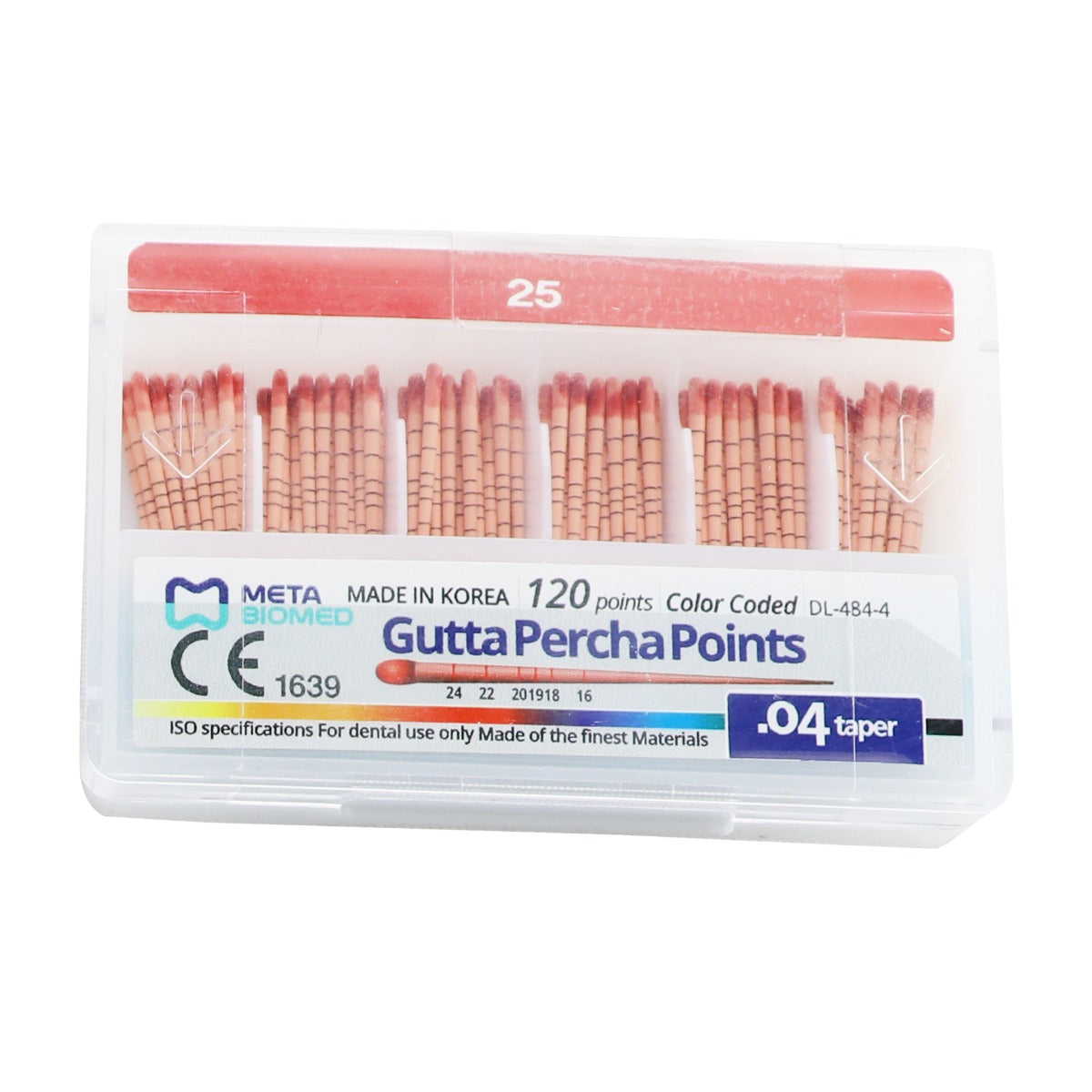 META 4% Gutta Percha Points
