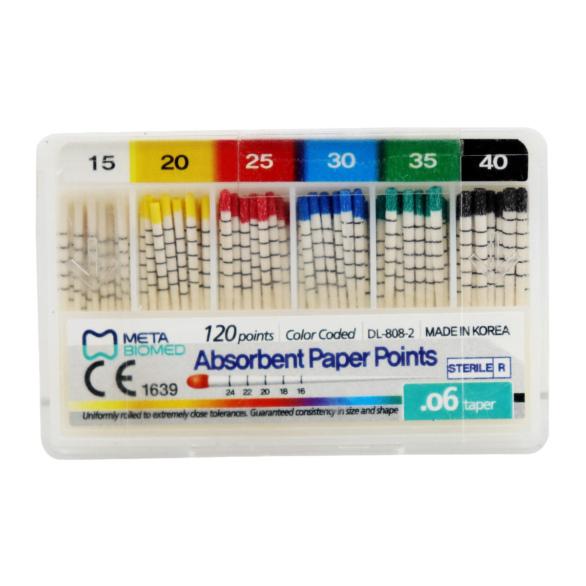 META 6% Absorbent Paper Points