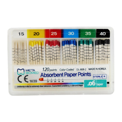 META 6% Absorbent Paper Points
