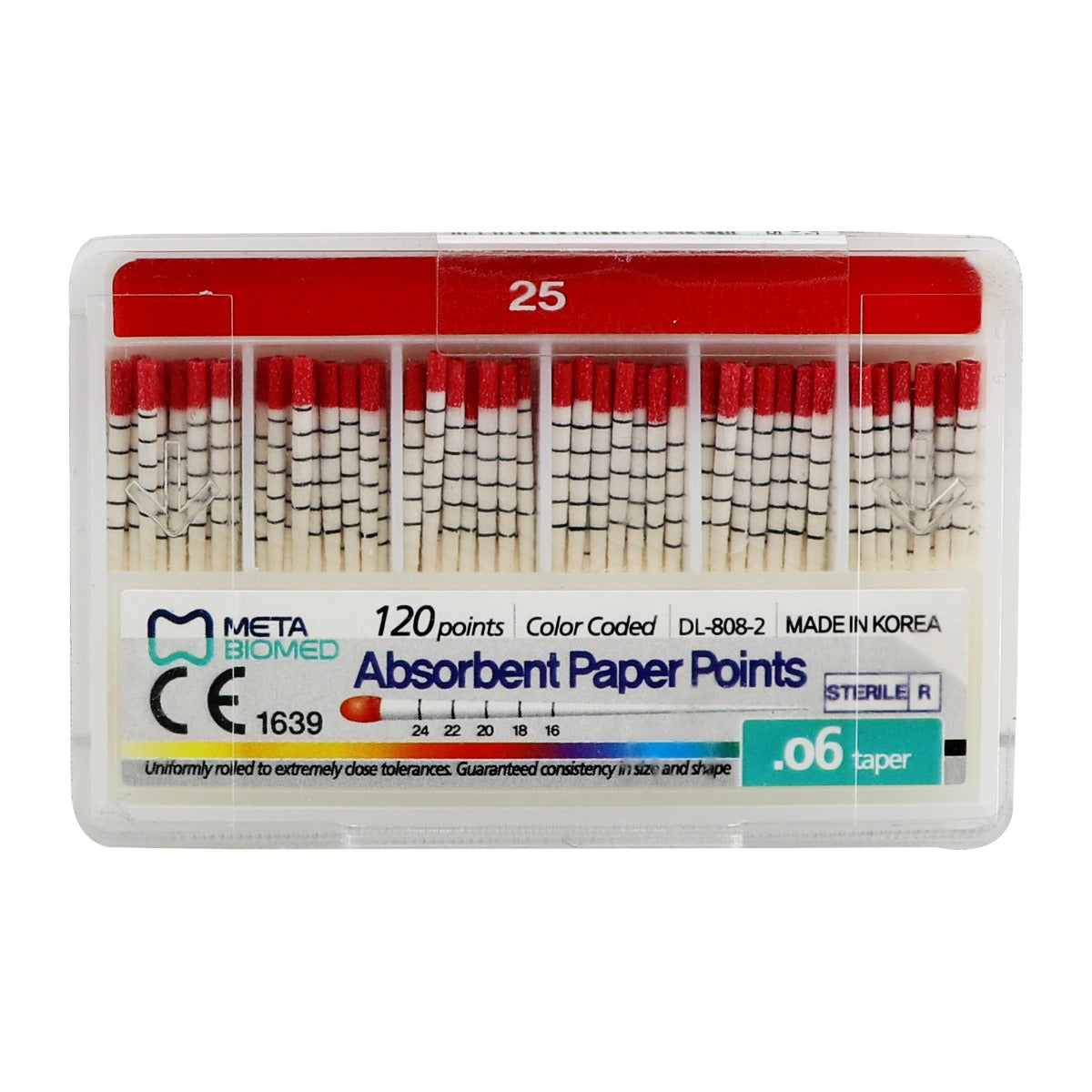 META 6% Absorbent Paper Points