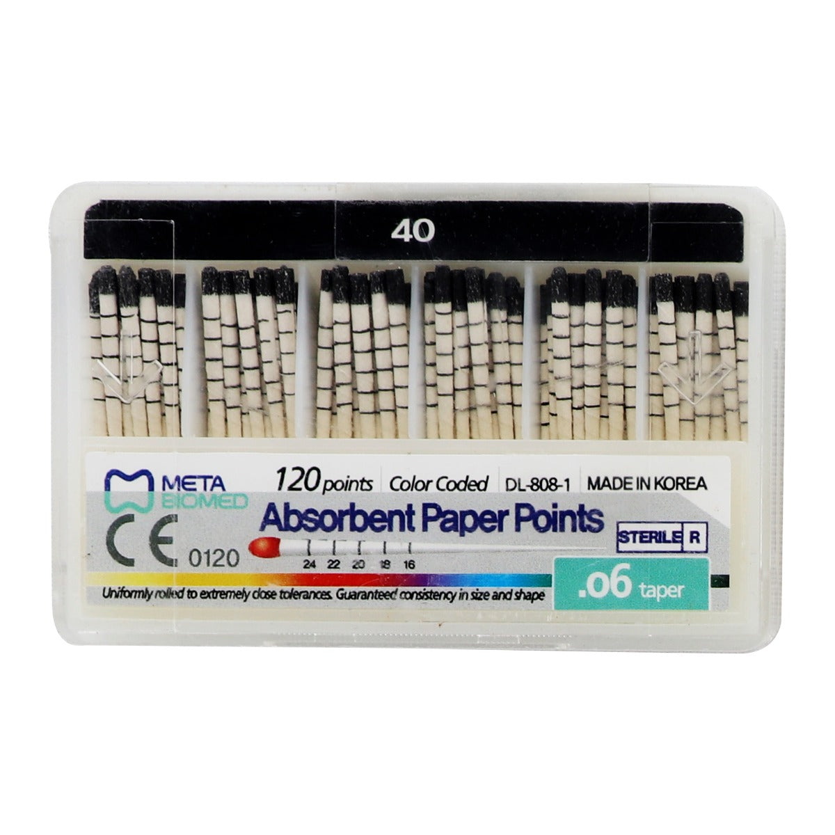 META 6% Absorbent Paper Points
