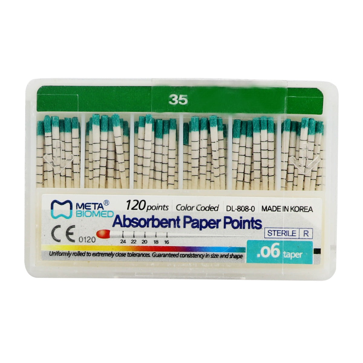 META 6% Absorbent Paper Points