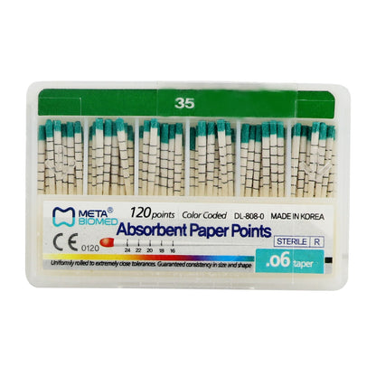 META 6% Absorbent Paper Points