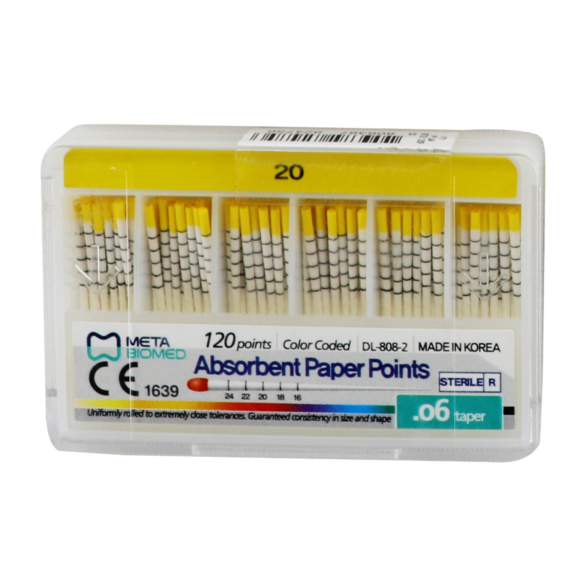 META 6% Absorbent Paper Points