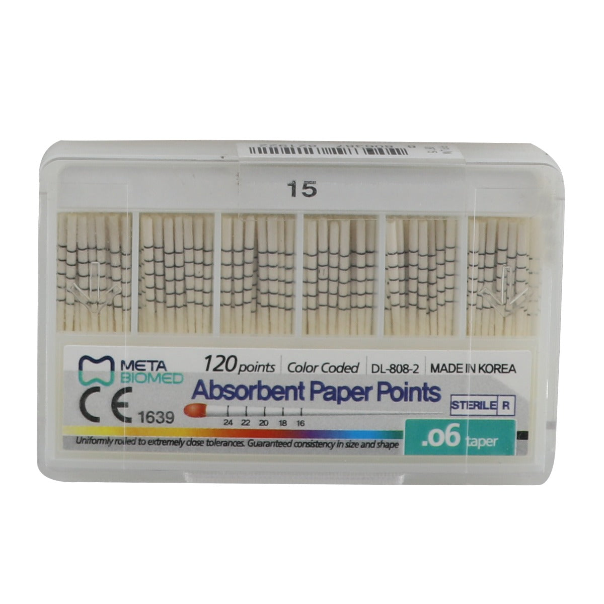 META 6% Absorbent Paper Points