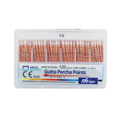 META 6% Gutta Percha Points