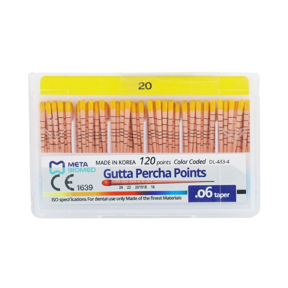META 6% Gutta Percha Points