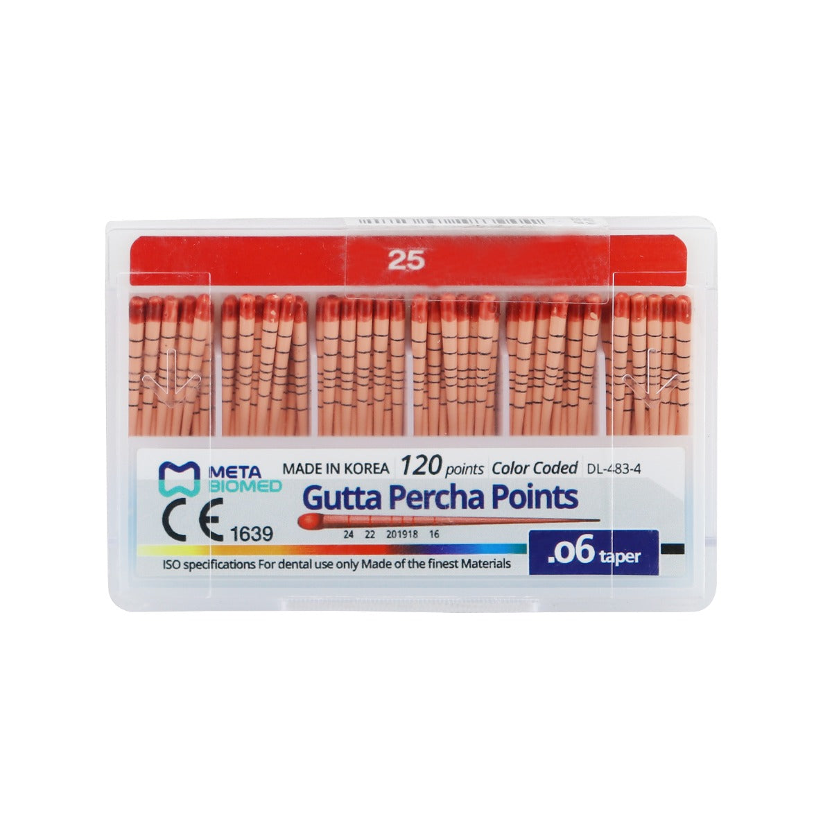 META 6% Gutta Percha Points