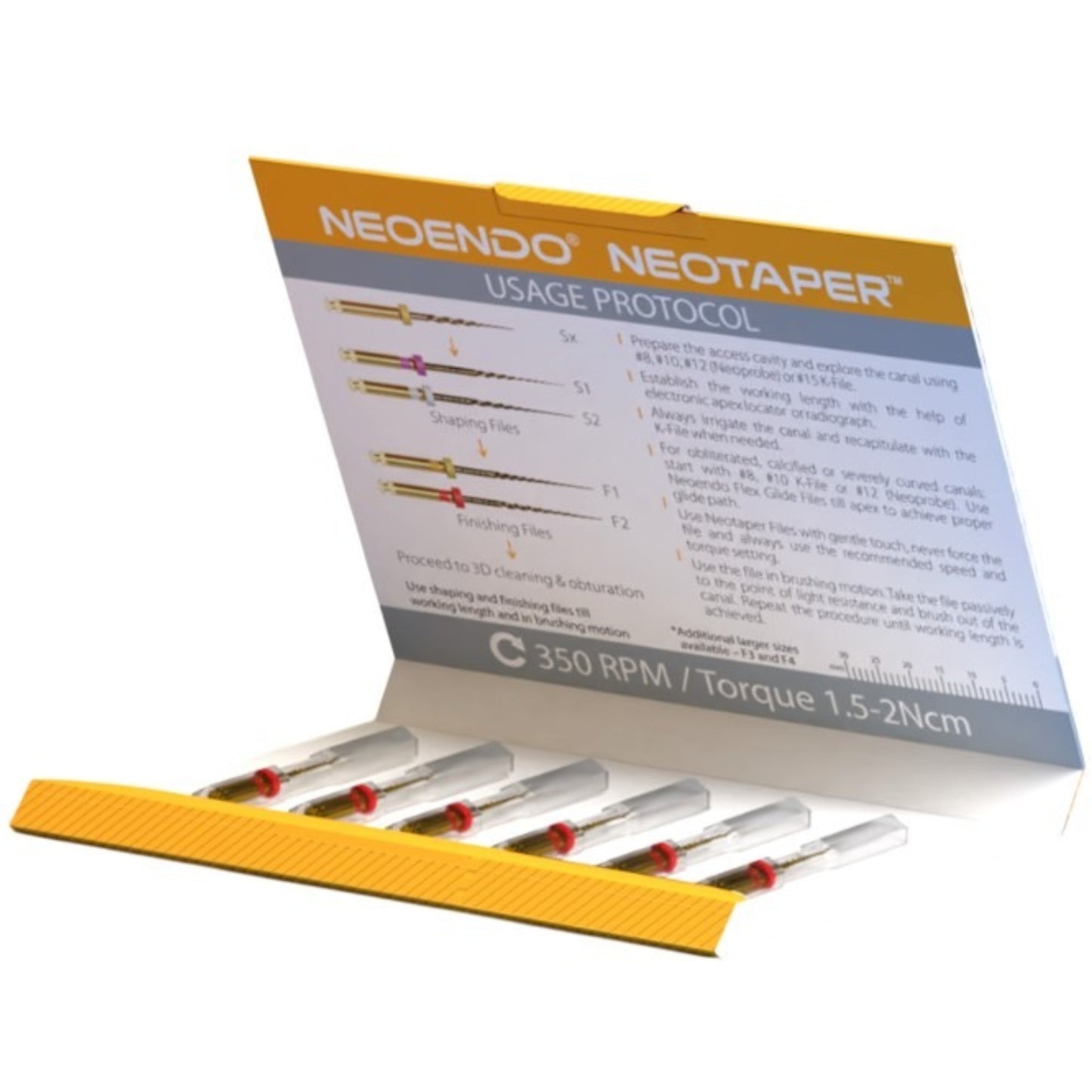 NeoEndo NeoTaper NiTi Rotary Files 25MM
