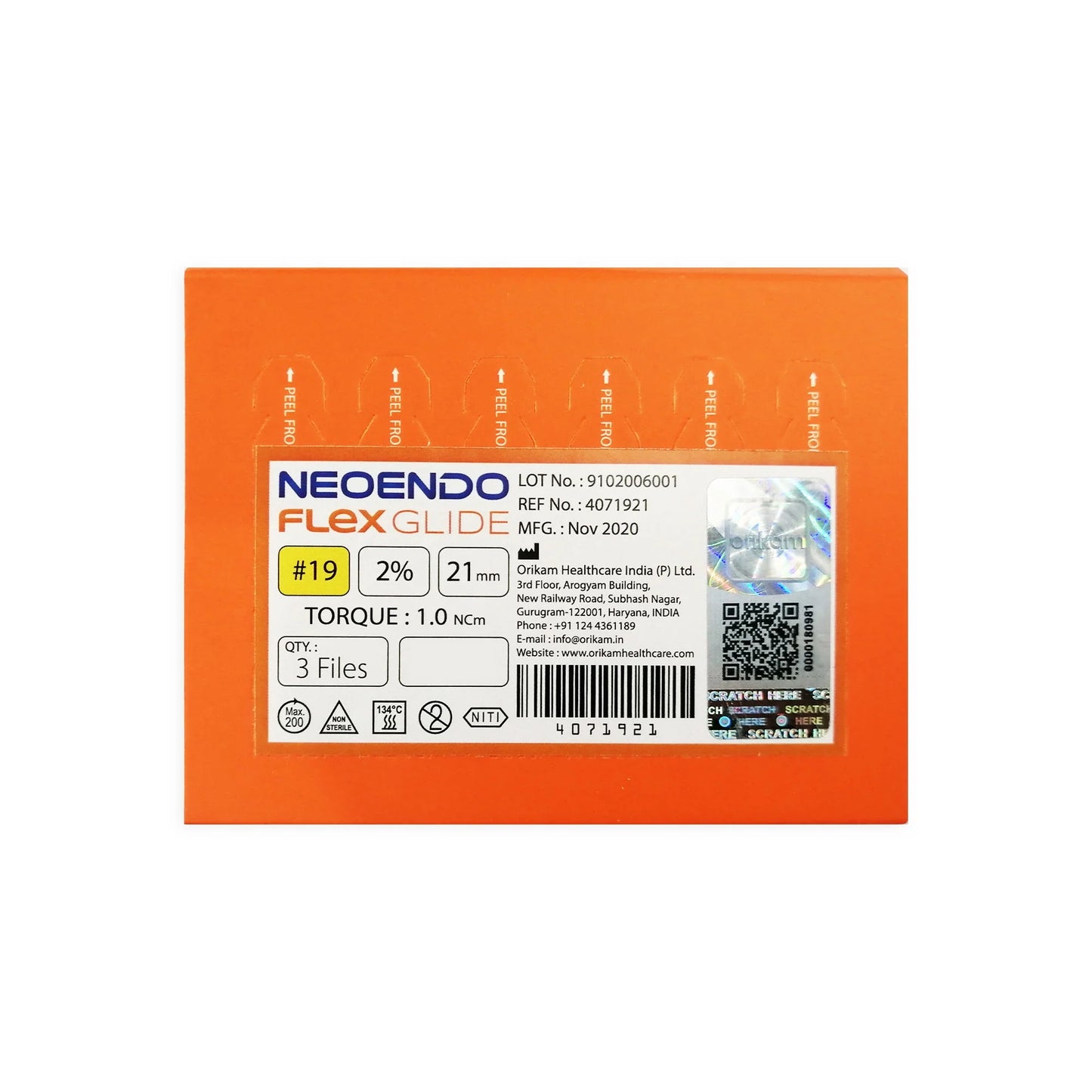 NeoEndo FlexGlide Rotary Files 21MM