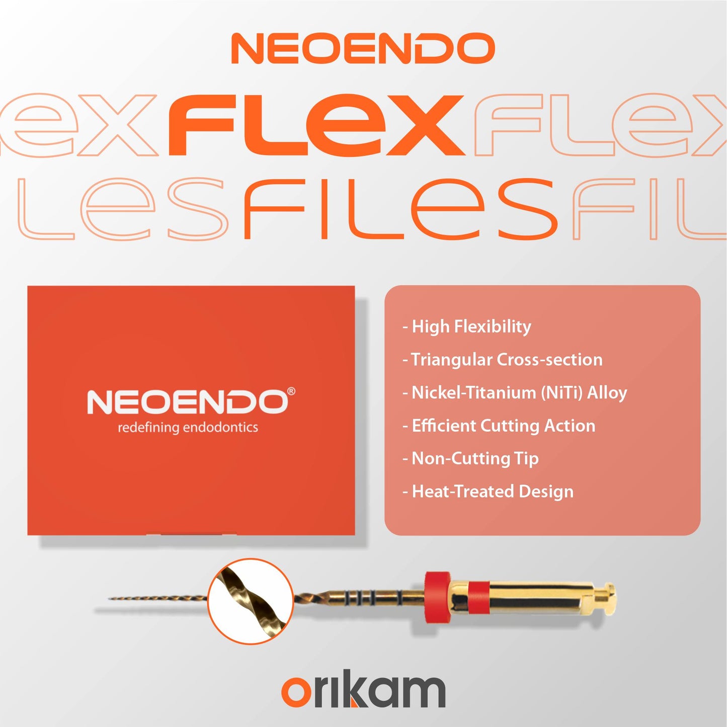NeoEndo Flex Rotary Files 21MM