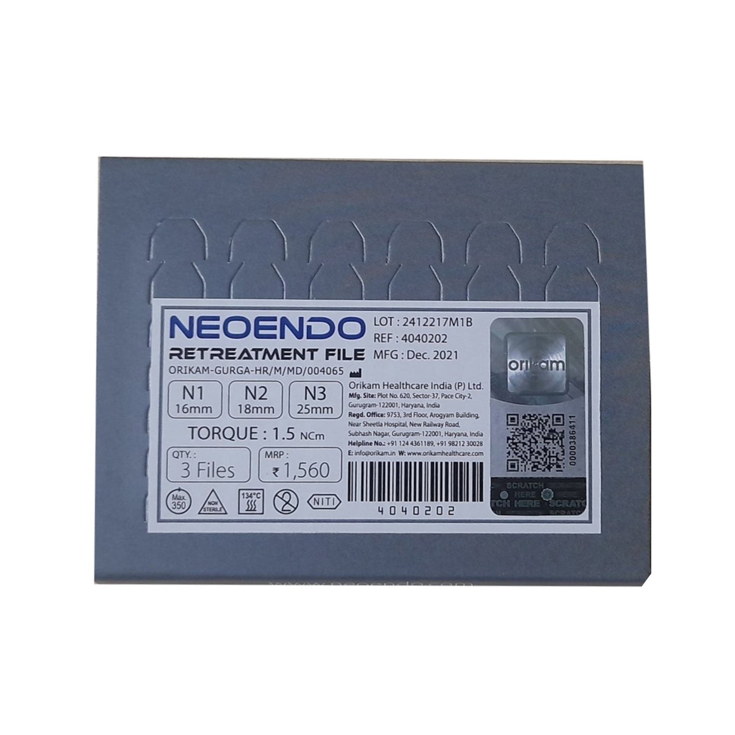 NeoEndo Retreatment Files