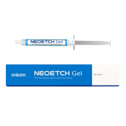 ORIKAM NeoETCH Gel | 2 × 3gm Syringes | 37% Phosphoric Acid Etchant Gel