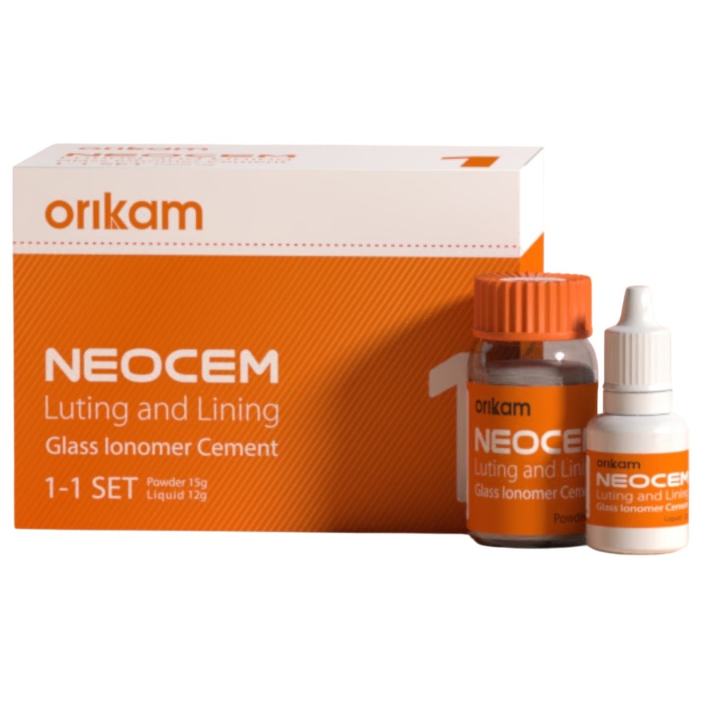 ORIKAM Neocem 1 Luting Cement Intro Pack | Glass Ionomer Cement