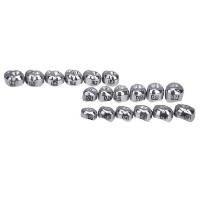 ORO Little Crown Primary Molar Kit | 48 PCS | Stainless Steel Crowns
