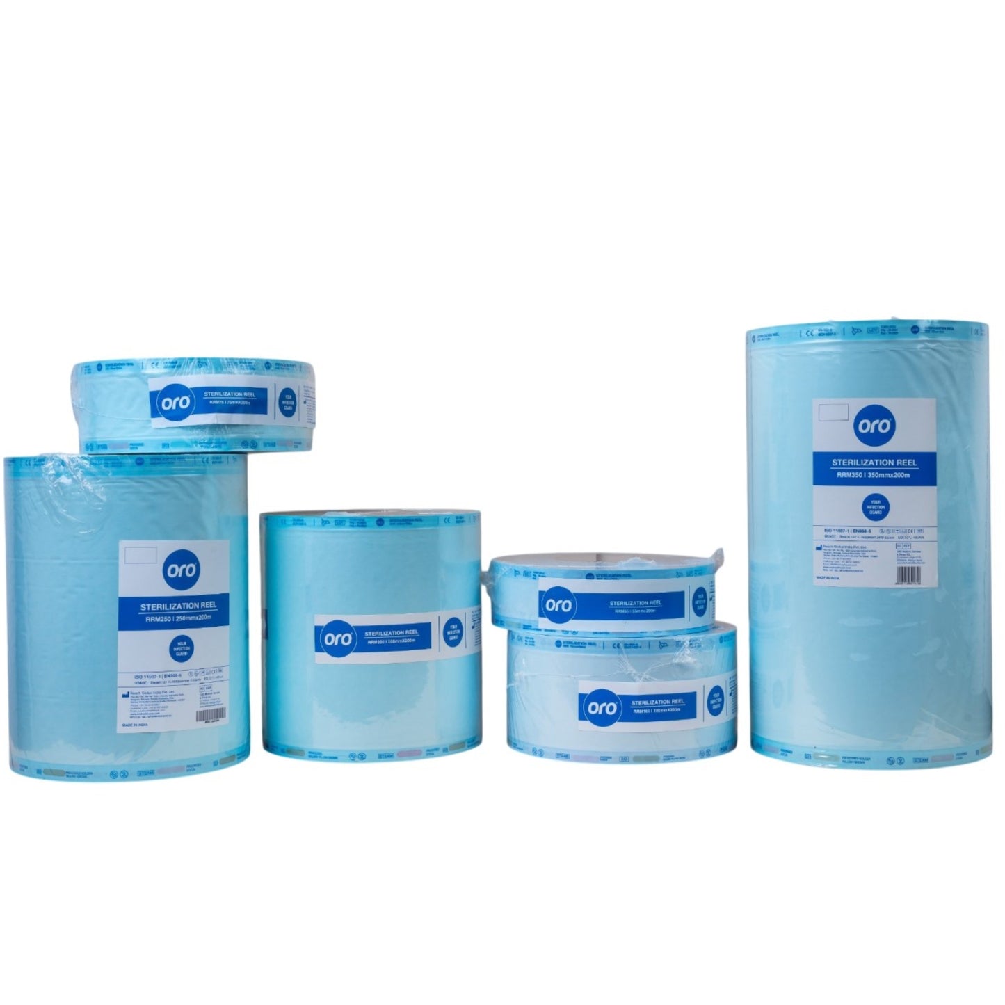 ORO Sterilization Reels - 200 Meter Roll