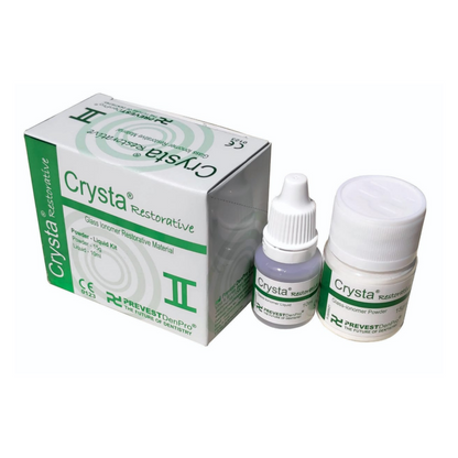 Prevest Crysta II Restorative | Aesthetic Fine Particle Glass Ionomer Restorative Material