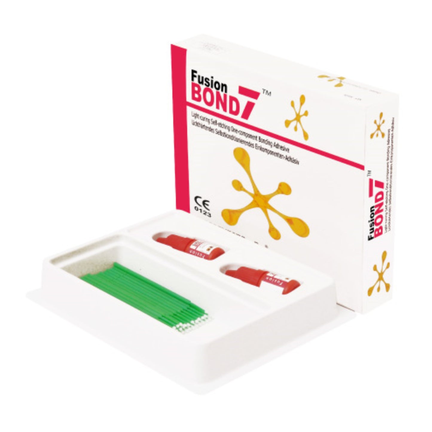 Prevest Denpro Fusion Bond 7 | 2 X 5ml Squeeze Bottle Fusion Self Etch Bond