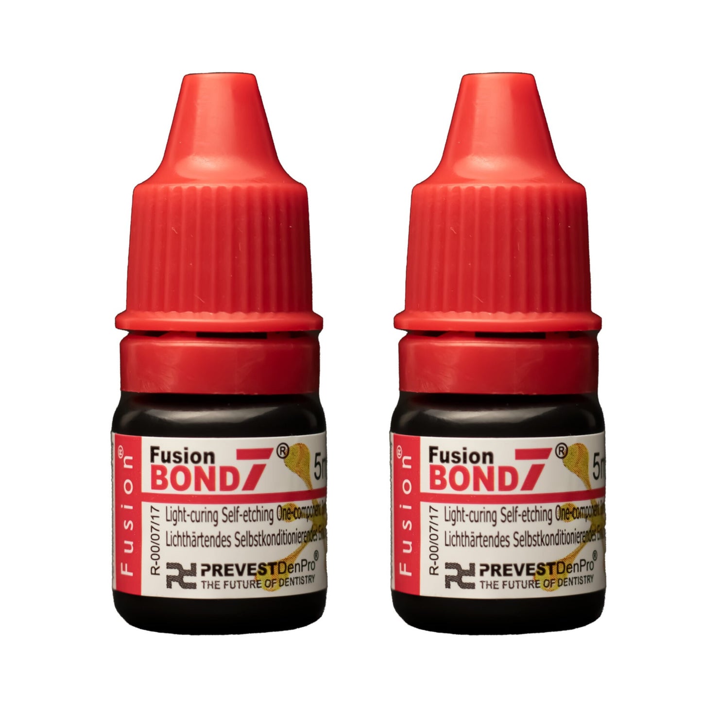 Prevest Denpro Fusion Bond 7 | 2 X 5ml Squeeze Bottle Fusion Self Etch Bond