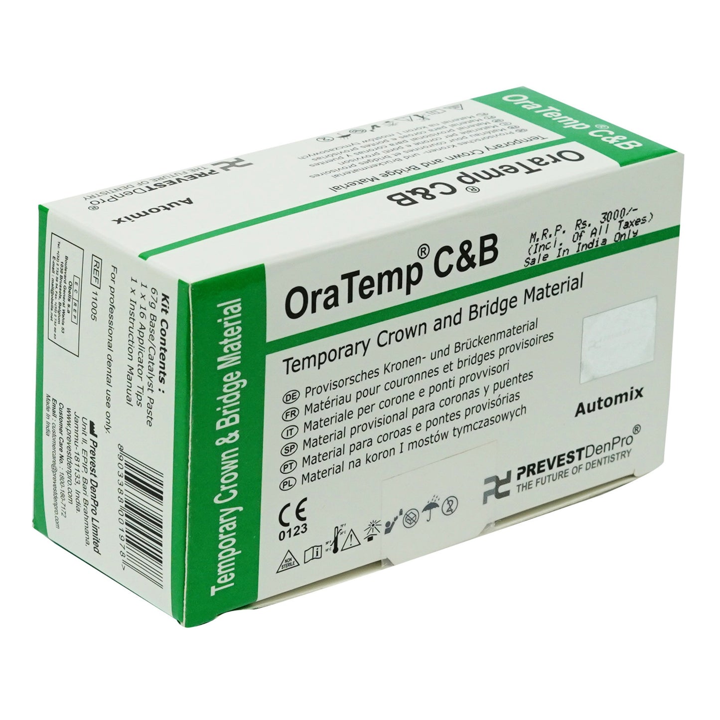 Prevest Denpro Oratemp C&B | Crown & Bridge Material