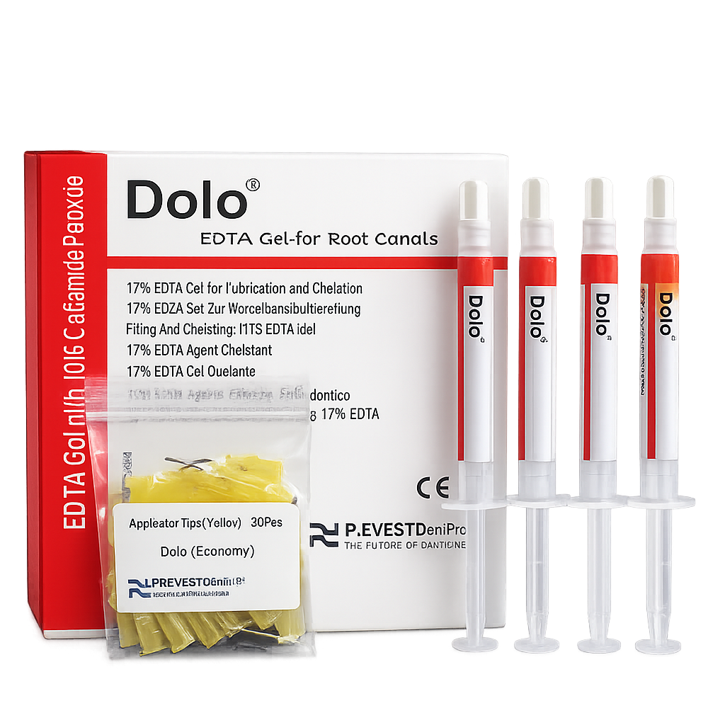 Prevest Dolo Endogel | Economy Pack | 17% EDTA with 10% Carbamide Peroxide