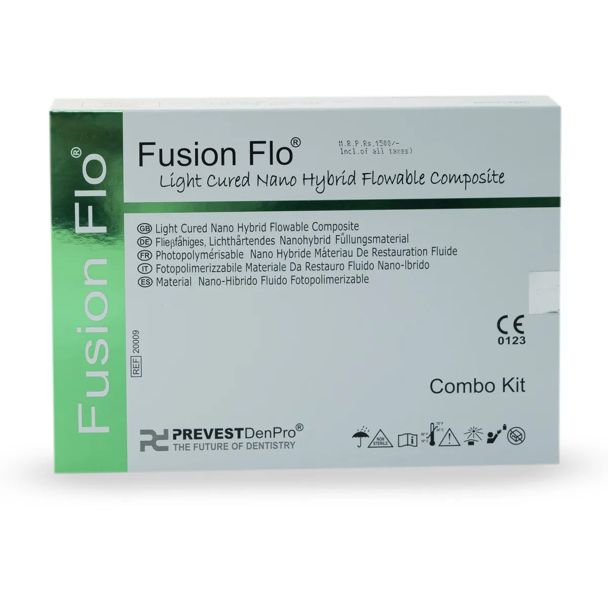 Prevest Fusion Flo Combo Kit | 4 X 2g Syringes Flowable Composite