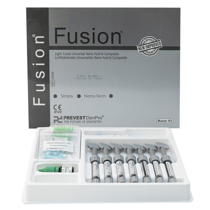 Prevest Fusion Universal Composite Kit | Light Cured Universal Nano Hybrid Composite