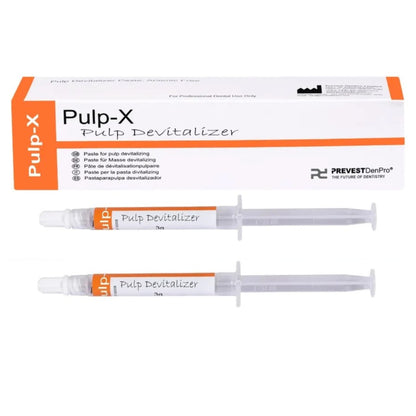 Prevest Pulp X | 2 X 3gm Syringe Pack Pulp Devitalizer