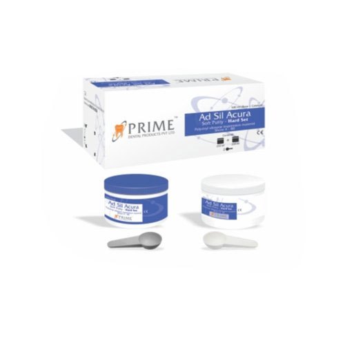 Prime Dental Ad-Sil Acura Soft & Hard Set Putty & Light Body | Silicone Impression Material