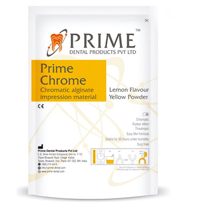 Prime Dental Prime Chrome Alginate | Chromatic, Dust Free and Thixotropic Impression Material