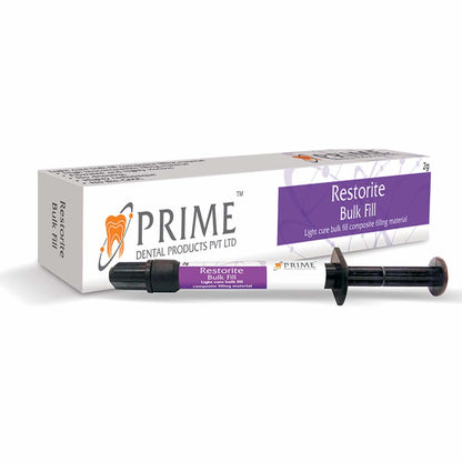 Prime Dental Restorite Bulk Fill | Flowable Light cure Bulk Fill Composite Filling Material