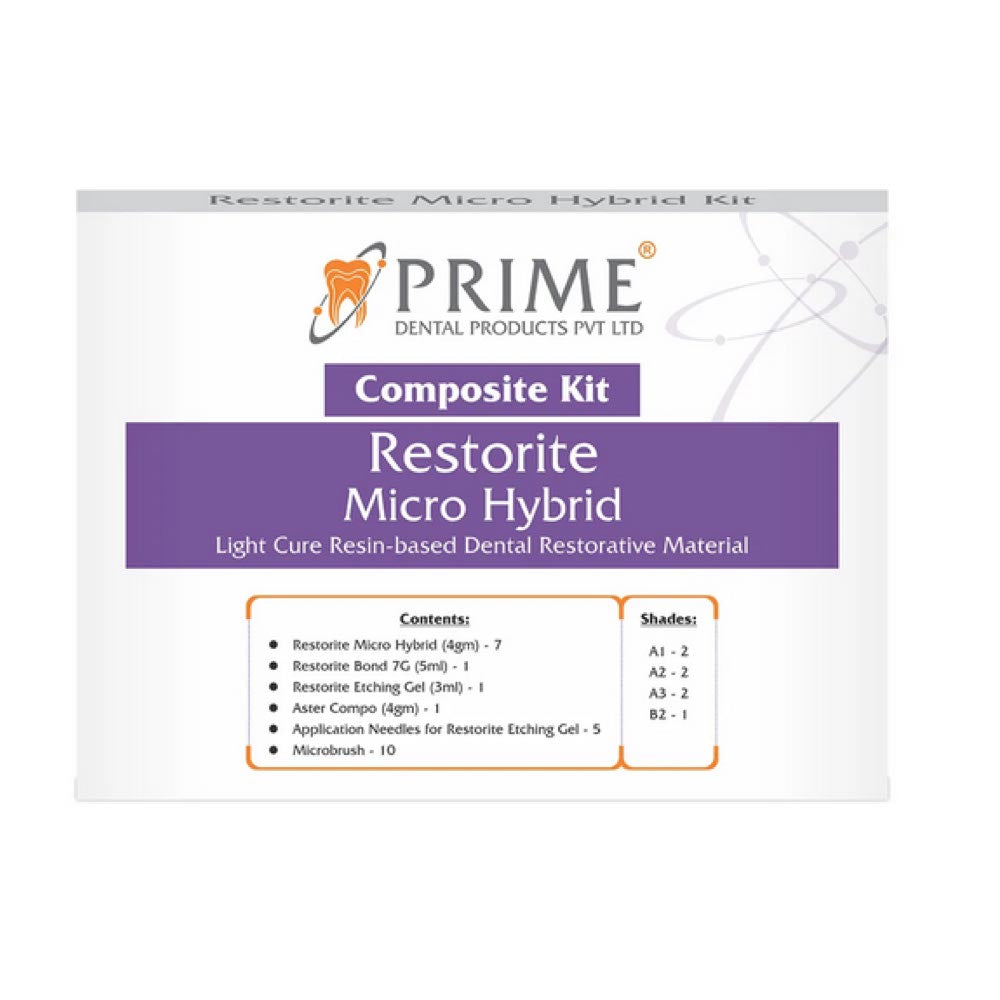 Prime Dental Restorite Micro Hybrid Composite Kit