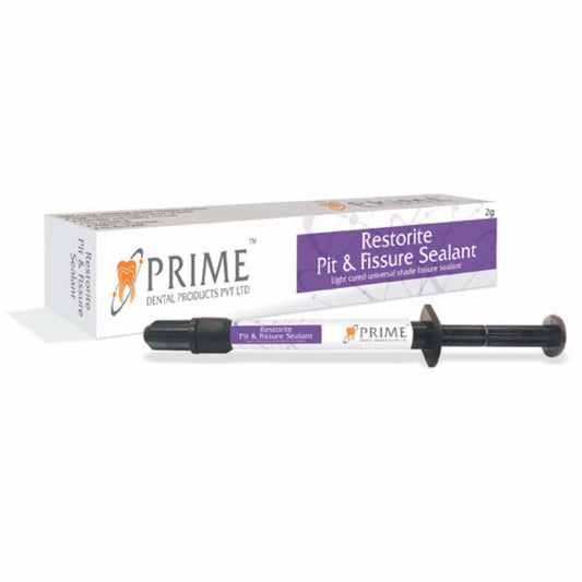 Prime Dental Restorite Pit & Fissure Sealant | Light cure universal Shade Fissure Sealant