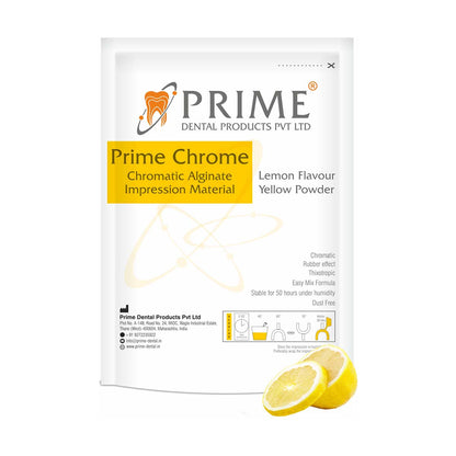 Prime Dental Prime Chrome Alginate | Chromatic, Dust Free and Thixotropic Impression Material