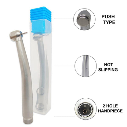 Push Button Airotor Handpece + 5PCS Diamond Burs