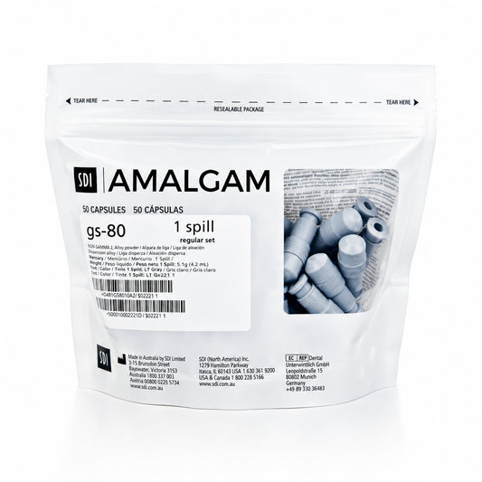 SDI GS 80 Dental 1 Spill Amalgam 50 Capsules