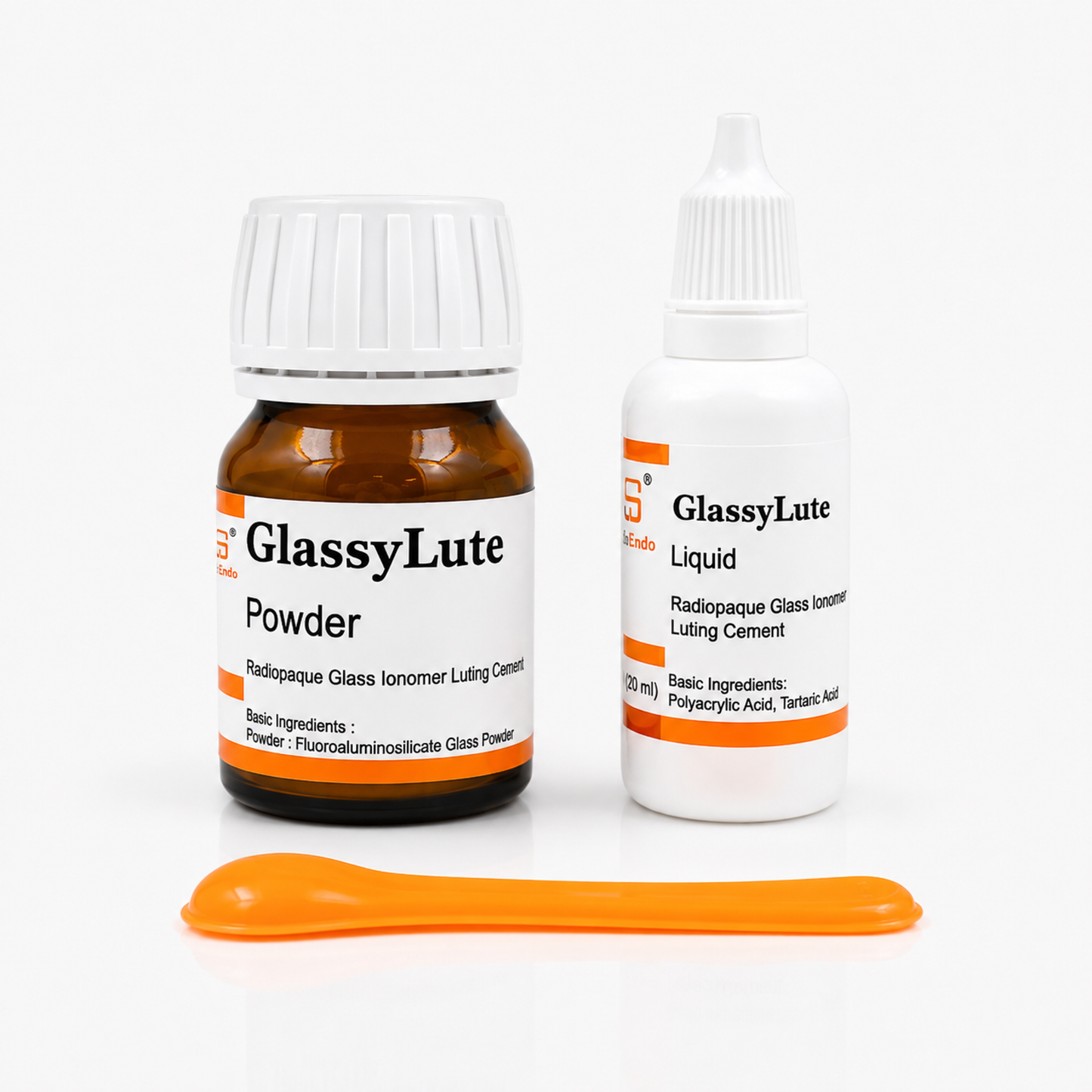 SafeEndo GlassyLute Luting GIC | Glass Ionomer Cement for Luting
